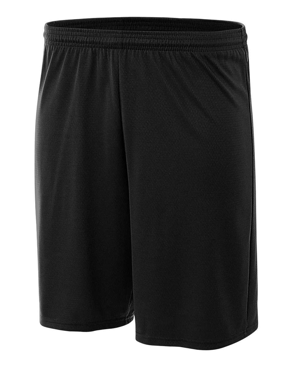 A4, A4 N5281 9" Cooling Performance Power Mesh Practice Short - Black